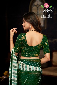 Blusa Malvika para Mujer, Verde Esmeralda con Bordado Dorado, Diseño Clásico y Elegante al Mejor Precio al por Mayor - Product Image 5