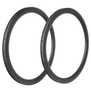 Llanta de bicicleta de carretera de carbono UD satinado mate de 45mm, superligera, resistente al óxido, alta resistencia, sin cámara, piezas de bicicleta - Product Image 3