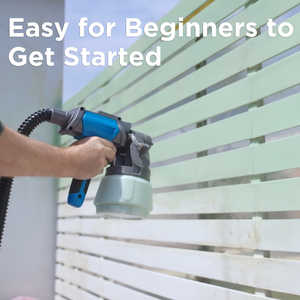 Pistolet à peinture électrique portable TILSWALL 800W HVLP, réservoir de 1300 ml, 4 buses, 3 modes de pulvérisation, peinture DIY pour la maison et les meubles - Product Image 4