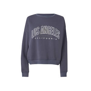 Luxury Quality Winter <b>Women's</b> Cropped Pullover Hooded <b>Sweatshirt</b> 100% Cotton <b>Long</b> Sleeve Customized Printing Front Logo Option - Product Image 4