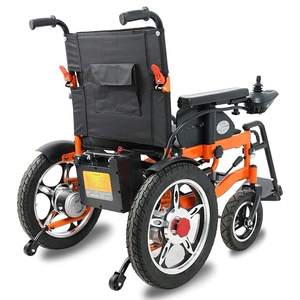 Fauteuil roulant électrique tout-terrain 4x4 de qualité industrielle, OEM/ODM disponible avec moteur sans balais et absorption des chocs - Product Image 1