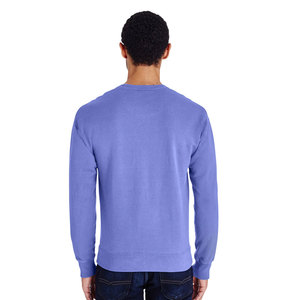 Sudadera térmica lisa de algodón polar para hombre de gran tamaño con serigrafía personalizada - Product Image 2