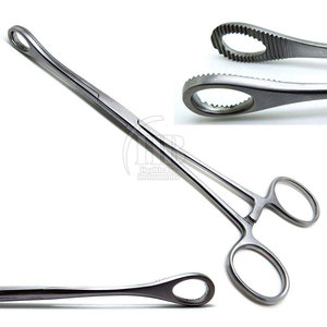 Pinzas de Sujeción de Esponjas, Manuales, de Acero Inoxidable, Reutilizables, de Eje Largo, Instrumento Médico para Clínica, Laboratorio y Suministros Sanitarios - Product Image 6