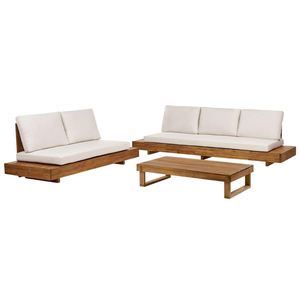 Moderno Juego de Sofás para Sala de Estar con Certificación FSC, Madera de Acacia, para Uso en Interiores/Exteriores, Origen Vietnam, por Minh Phuoc Furniture - Product Image 1