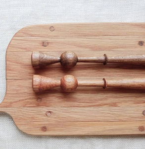 Agitador de madera con mango, gachas de avena, utensilios de cocina, utensilios de cocina, manualidades, 10 Uds., gachas de avena, Spurtle - Product Image 6