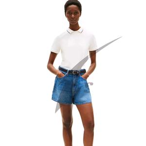 เสื้อโปโลพรีเมียมแบบลำลองสำหรับผู้หญิงและเด็กผู้หญิง แฟชั่นทันสมัย ขายดี มีบริการสั่งทำขั้นต่ำน้อย ไซส์ใหญ่ ทรงเข้ารูป ผลิตจากผ้าฝ้ายออร์แกนิค ปี 2026 - Product Image 2