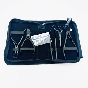 Pince à cheveux écologique pour extensions de cheveux humains, pince à ruban avec silicone sur les pointes, outil pratique pour le collage du ruban - Product Image 6
