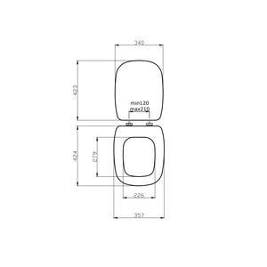 Funda Antibacterial para Asiento de Inodoro Compatible con FLEO - Product Image 3