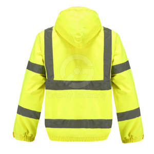 Veste de sécurité réfléchissante à haute visibilité respirante en vente chaude pour les vêtements de travail de la construction avec des options personnalisables - Product Image 3