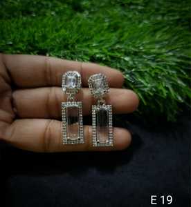 Indian Latest Exclusive Designer Light <b>Weight</b> With American Diamond Earring <b>Women</b> <b>for</b> Party <b>Women's</b> Fashionable Party - Product Image 6