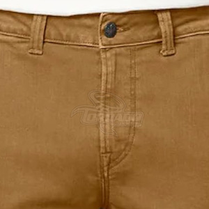 กางเกงยีนส์ขาสั้นสำหรับผู้ชายสีทึบทำจากประเทศปากีสถาน - Product Image 5