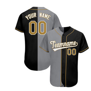 Camiseta de béisbol para hombre personalizada para jóvenes al por mayor, ropa deportiva de poliéster 100%, impresión por sublimación, uniformes de bajo precio, conjuntos de nuevo estilo - Product Image 5