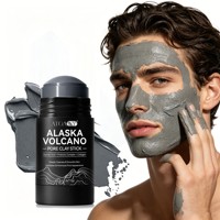 Mascarilla Facial en Barra de Arcilla Volcánica de Alaska de Marca Privada ATOANY, Limpieza Profunda, Ayuda a Absorber el Exceso de Grasa