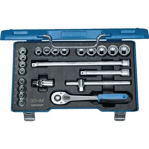 Juego de Llaves de Tubo GEDORE de 22 Piezas, 3/8'', 32 Dientes, 6 Puntas, Tamaños de 6-22 mm, HMU-10 30 - Product Image 1