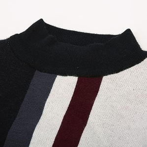 เสื้อสเวตเตอร์ของผู้ชายหลากสีพร้อมลายปักแขนยาวใส่สบายสำหรับฤดูหนาว - Product Image 5