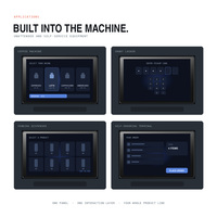 Panel Táctil HMI Android de 10.1 Pulgadas Personalizado, PoE, RS485, Sin Batería, Pantalla de Control Integrada para Máquina de Café, Casillero Inteligente, Kiosco