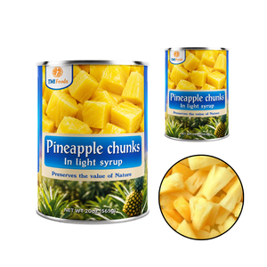 Trozos de Piña en Almíbar de Primera Calidad a Precio Competitivo, los Más Vendidos, Deliciosos, Empacados en Latas de Varios Tamaños - Product Image 1