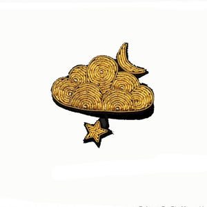 Broches brodées en fil métallique de lingot de mode en dentelle de meilleure qualité Tissu chenille Personnalisable Petite abeille Design Vente en gros à bas prix - Product Image 2