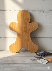 Planche à découper en bois de Noël de qualité supérieure Planche décorative pour les fêtes, les amuse-gueules et les cadeaux de fête Fabriquée à la main en Inde - Product Image 3