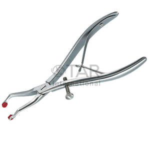 Pince à épandeur de couronnes dentaires Finition terne Pince d'extraction orthodontique en acier inoxydable Pince à bec Instruments médicaux pour dents - Product Image 6