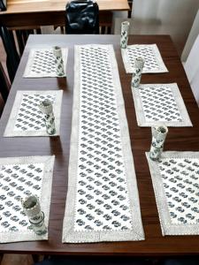 Caminos de mesa y manteles de mesa con serigrafía hechos a medida junto con servilletas de mesa ideales para reventa en tiendas de muebles para el hogar - Product Image 2