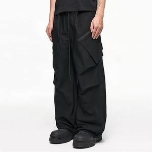 Pantalon Cargo Décontracté Homme 100% Coton, Taille Mi-Haute Élastique, Grande Taille, Léger, Respirant, Multi-Poches, Coupe Ample – Vente en Gros OEM - Product Image 6