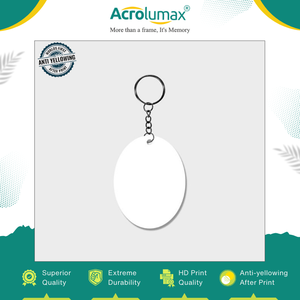 LLavero de sublimación en blanco hecho a mano de MDF y acrílico de nuevo diseño para regalos de empresa a bajo precio, la última oferta - Product Image 3