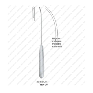 Conductor de ligadura Koenig de acero inoxidable 3mm 19,5 cm Fabricantes de instrumentos de sutura de alta calidad por Biolex Instruments - Product Image 2