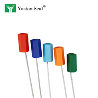 Sello de Seguridad de Alambre de Acero YTCS107, Sello de Cable de 1.0 mm y 1.8 mm de Múltiples Longitudes para Contenedores de Aduana y Camiones