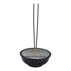 Premium Wholesale Stone <b>Incense</b> <b>Burner</b> Bowl Functional and Decorative Sticks <b>Holder</b> Great for Daily Rituals Meditation or Yoga - Product Image 1