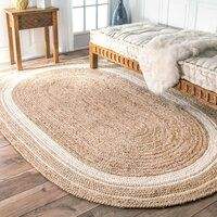 Tapis tissés à la main et élégants en jacinthe d'eau pour des intérieurs fonctionnels et de grands salons Lavables et écologiques - Product Image 2