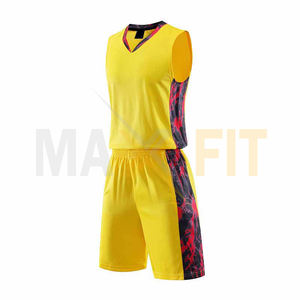 Buena calidad 2025 uniformes juveniles personalizados de alta calidad uniformes de baloncesto baratos al por mayor por MAXFIT ENTERPRISES - Product Image 2