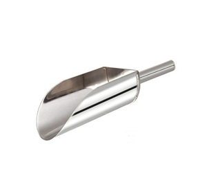 Haute qualité en acier inoxydable argent glace farine pelle barre glace farine utilitaire Scoop métal pop-corn nourriture glace Scoop - Product Image 3