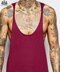 Wholesale Knitted Casual Gym <b>Vest</b> <b>Stringer</b> Tank Tops with Windproof Feature 100% Cotton High Quality - Product Image 6