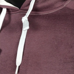 OEM al por mayor de los hombres de peso pesado de algodón Tech polar cremallera completa con capucha logotipo personalizado impreso de alta calidad transpirable conjunto a prueba de viento - Product Image 6