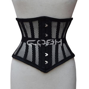 Corset gothique noir en résille |   Achetez maintenant - Product Image 6