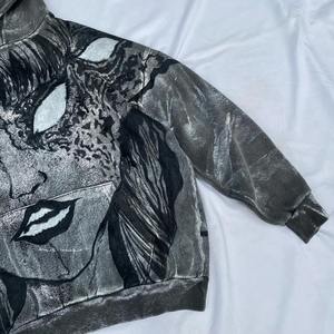 Wholesale Best Selling Acid Wash <b>Hoodie</b> Custom <b>Black</b> Color Plain Men Acid Wash <b>Hoodie</b> New Streetwear Style Men Acid Wash <b>Hoodie</b> - Product Image 5