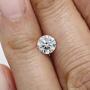 Diamants naturels ronds brillants de 5 à 6,5 carats, pureté VS1, qualité très bonne, pierres précieuses massives extraies de la terre, non montées - Product Image 4