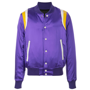 Nouvelle conception, veste bomber pour homme à col montant avec logo sur le devant, de haute qualité, confortable, prix de gros - Product Image 2