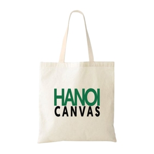 Eco-Friendly Recycled Cotton Canvas Tote <b>Bag</b> Custom Logo Printed <b>Foldable</b> Handled Reusable Shopping or Gift <b>Bag</b> - Product Image 3