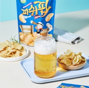 Snack de Pollo Seco con Sabor Original Coreano, Textura Dura, Sabor Salado, Sin Gluten, en Bolsa, Hecho en Corea - Product Image 3