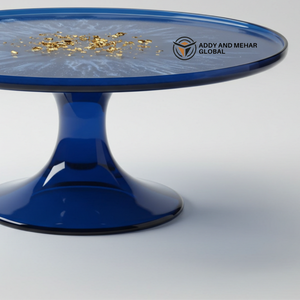 ขาตั้งเค้กเรซิ่นทำมือ ขาตั้งโชว์ขนมหวานทรงหรูหรา ขาตั้งเสิร์ฟทรงกลมสำหรับงานปาร์ตี้และงานอีเว้นท์ - Product Image 5