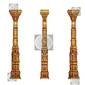 South Indian Style Fiber <b>Pillar</b> - Product Image 1