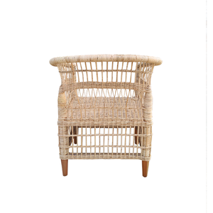 Chaise en rotin et bambou pour l'extérieur, pour restaurant ou intérieur de maison - Product Image 5