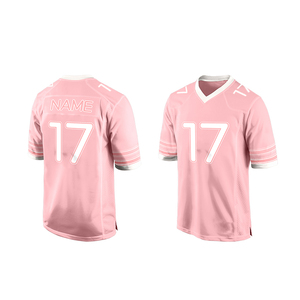 Ensemble de maillots de football américain et de rugby en gros, qualité supérieure, transfert thermique, design personnalisé de la ligue, respirant, short 100% - Product Image 3