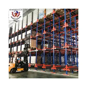 High-Density Warehouse Storage Pallet Runner Radio Shuttle Pallet Rack Radio Shuttle Racking System From Vietnam