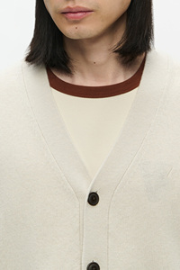 Suéter de manga larga de algodón 100% elegante y cómodo para hombres con logotipo personalizado y bordado para ropa informal - Product Image 4