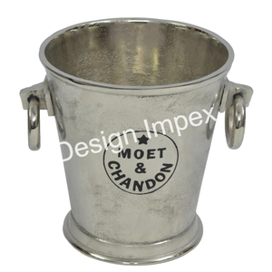 ถังแช่น้ำแข็งอลูมิเนียมแบบพกพาสำหรับเครื่องดื่มเย็นไวน์พิมพ์โลโก้ได้ตามต้องการสำหรับตกแต่ง - Product Image 5