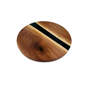 100% Meilleure qualité Bois paresseux Susan et forme ronde utilisé pour les ustensiles de cuisine et la table à manger servant à manger - Product Image 1