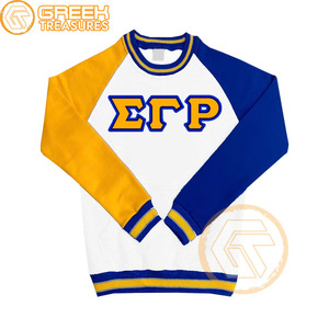 Sudadera bordada de lana de algodón Sigma Gamma Rho personalizada, suéter de alta calidad de hermandad, ropa griega, sudaderas para mujer - Product Image 4